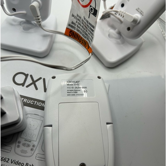 🔥Axvue Video Baby Monitor, Slim Handheld, Non-Slip Design, 2.8" Vertical Screen - Picture 8 of 10